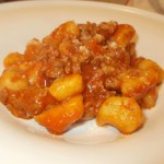 Gnocchi al ragu